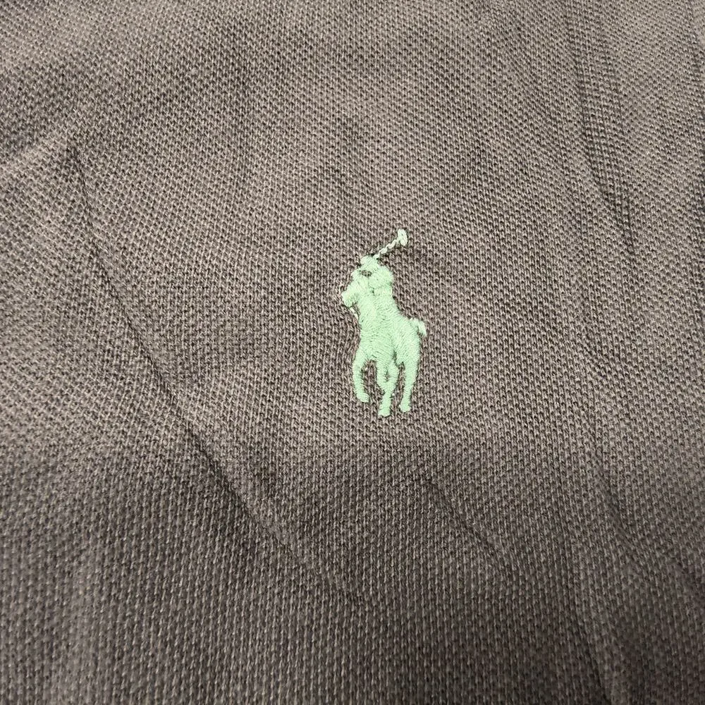 Polo Ralph Lauren Classic Fit Short Sleeve Polo Shirt Mens Size 2XL Gray Blue